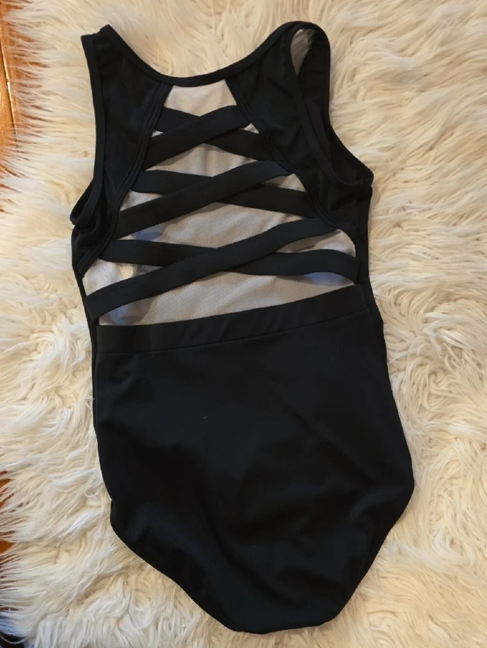 balera Black Solid  Leotard
